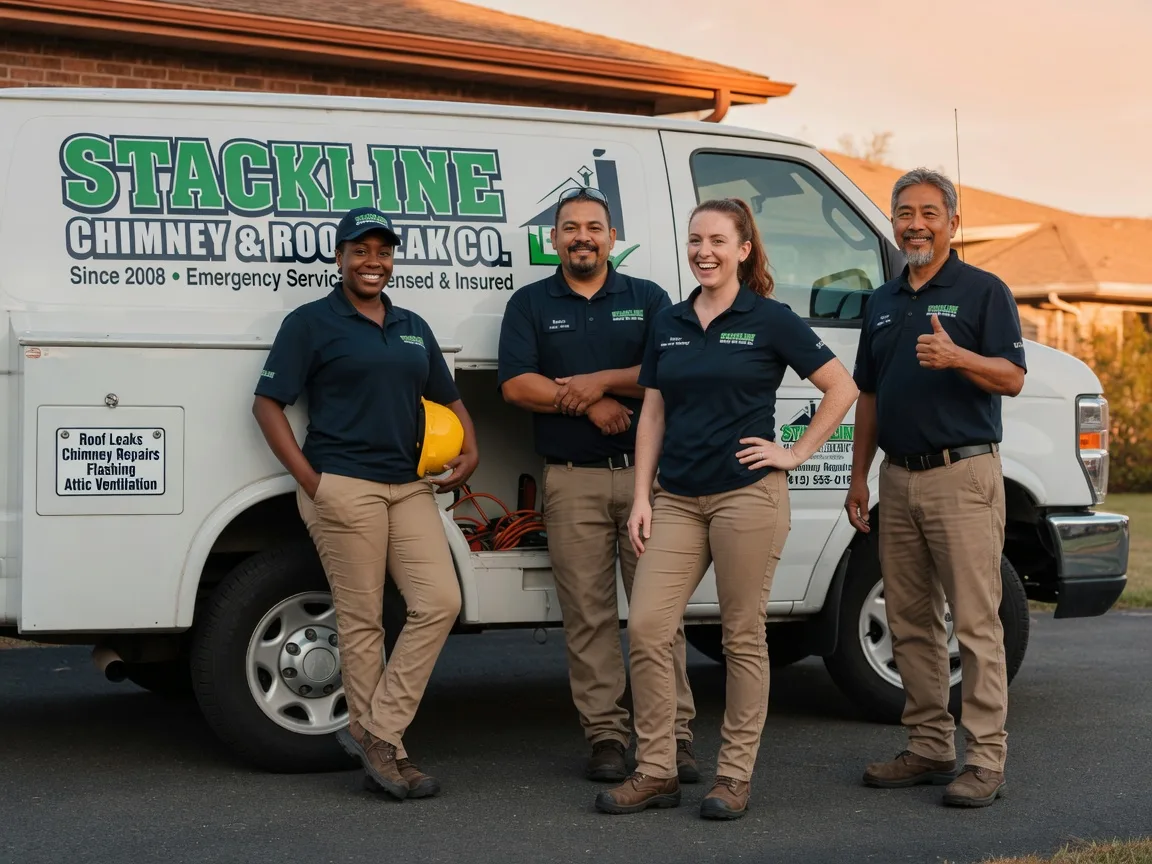Chimney flashing repair company in Kell, IL